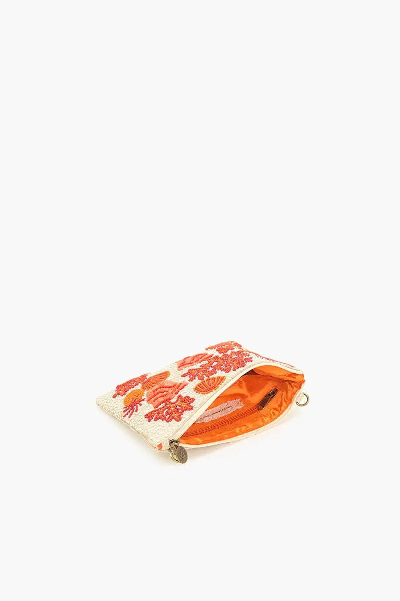 Coral Reefs Top Zip Pouch America & Beyond