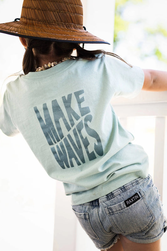 Make Waves | Kids T-Shirt Holland Ave Clothing