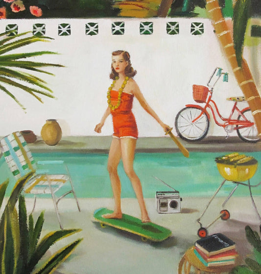 The Backyard Feminist Art Print 8.5"x11"