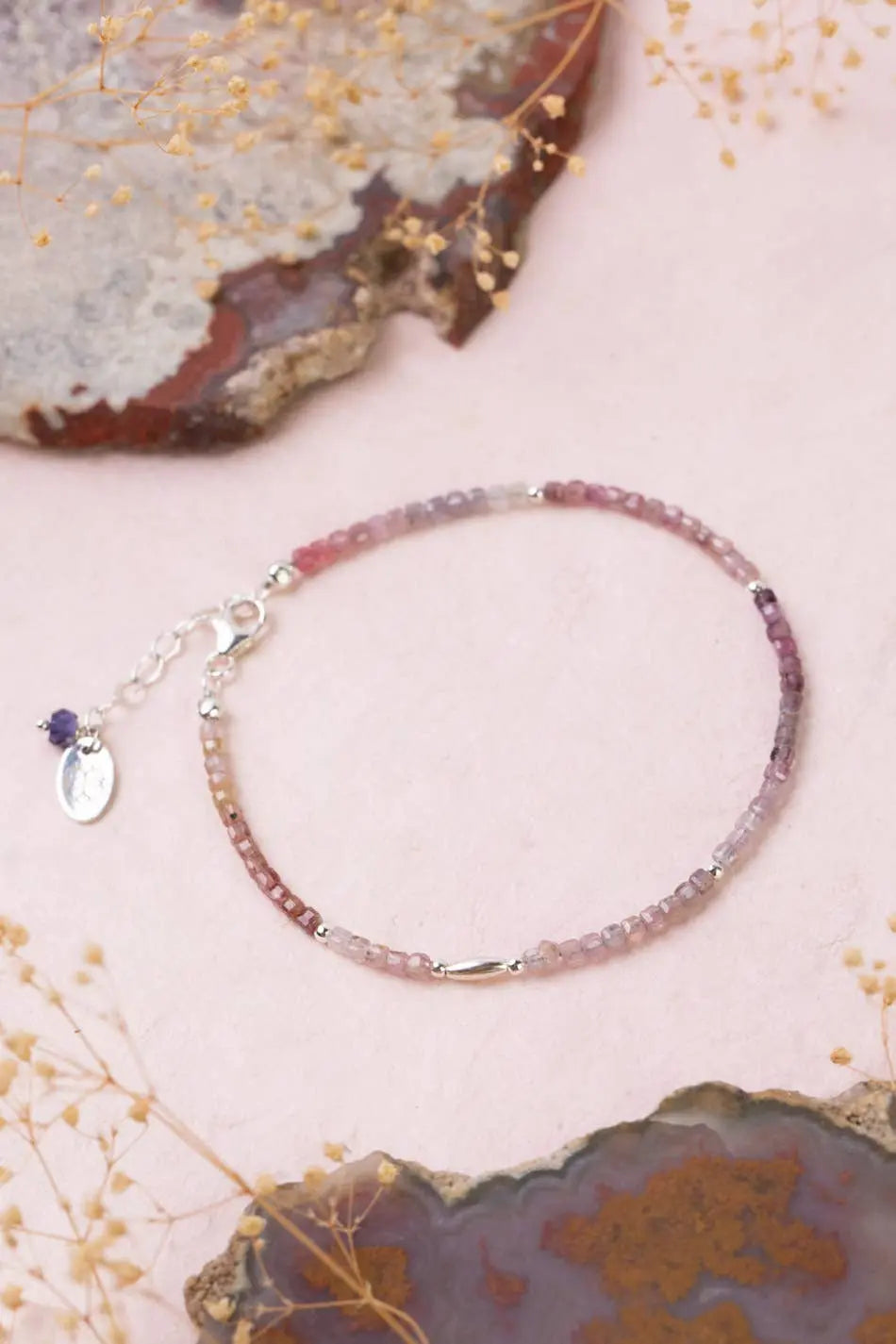 Celestial 7.5-8.5" Spinel Simple Bracelet Anne Vaughan Designs Jewelry