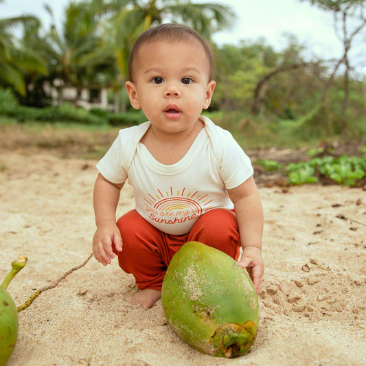 Sunshine Baby graphic bodysuit | you are my