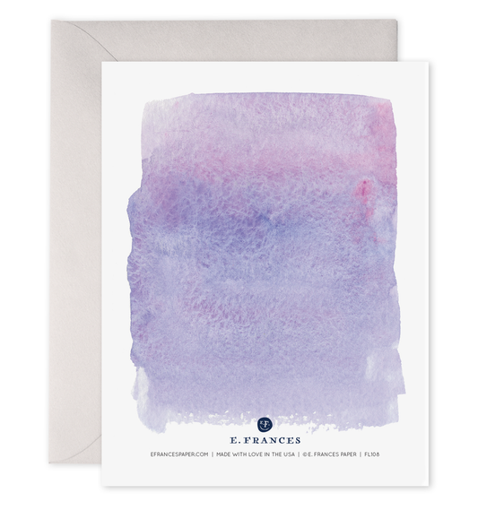 Peace Comfort Strength Greeting Card E. Frances Paper