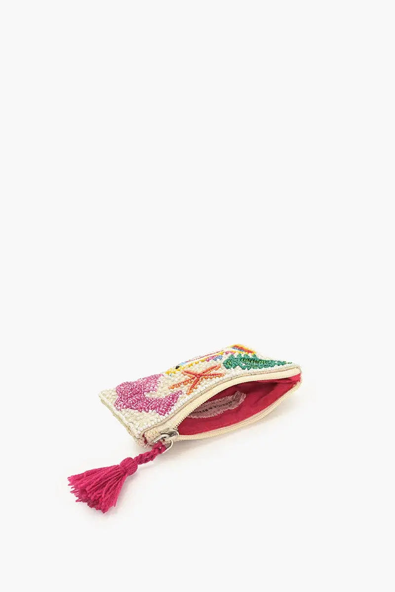Underwater Tales Beaded Coin Pouch America & Beyond
