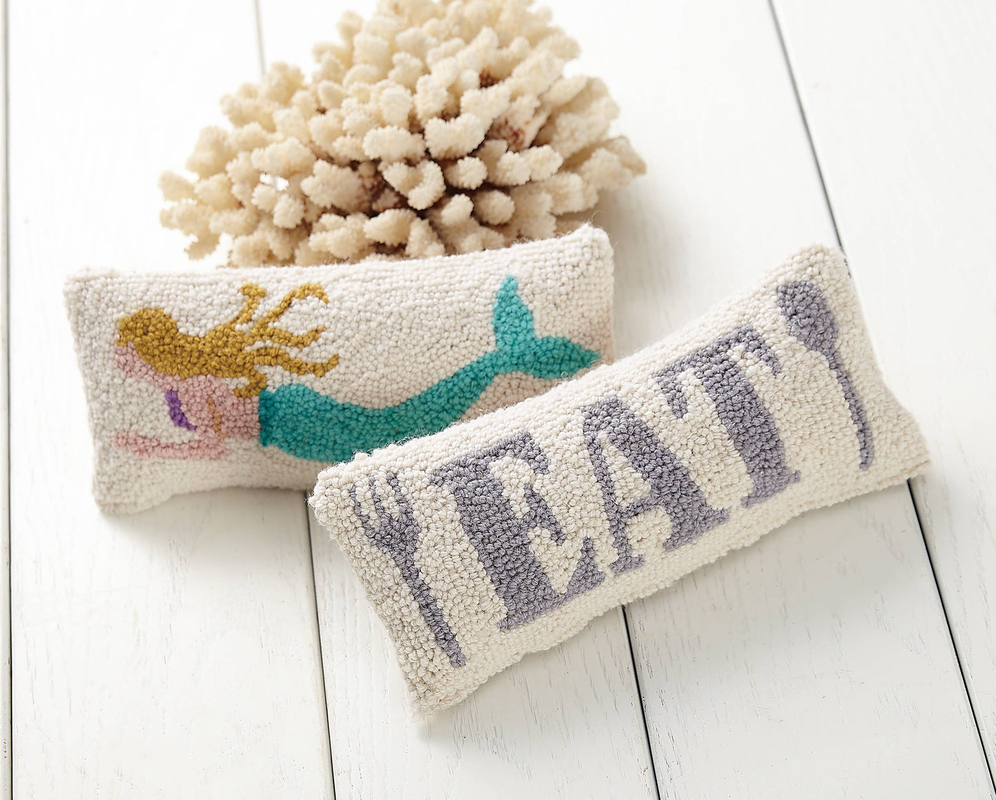 Mermaid Hook Pillow Peking Handicraft