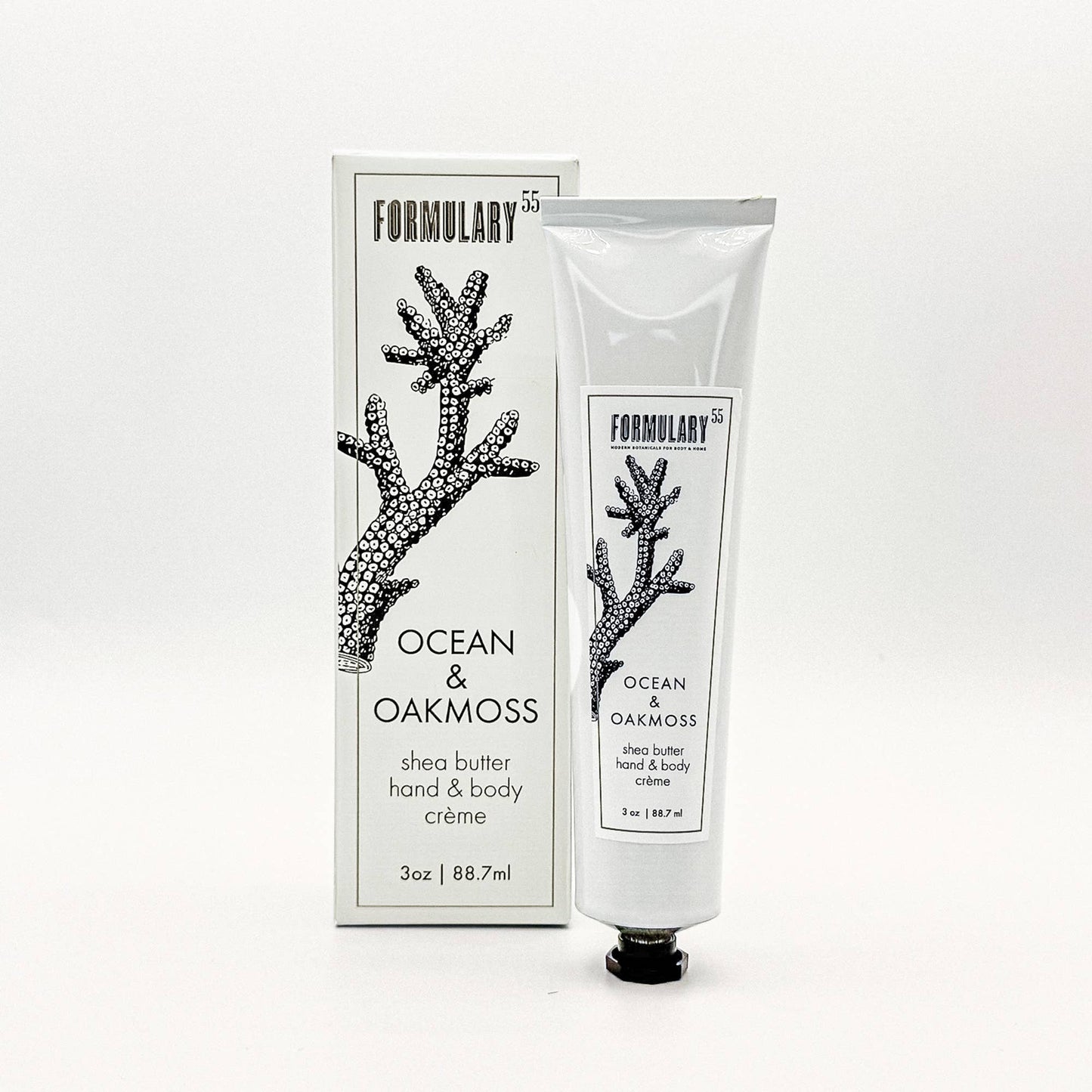 Ocean & Oakmoss - Shea Butter Hand and Body Creme Tube Formulary 55