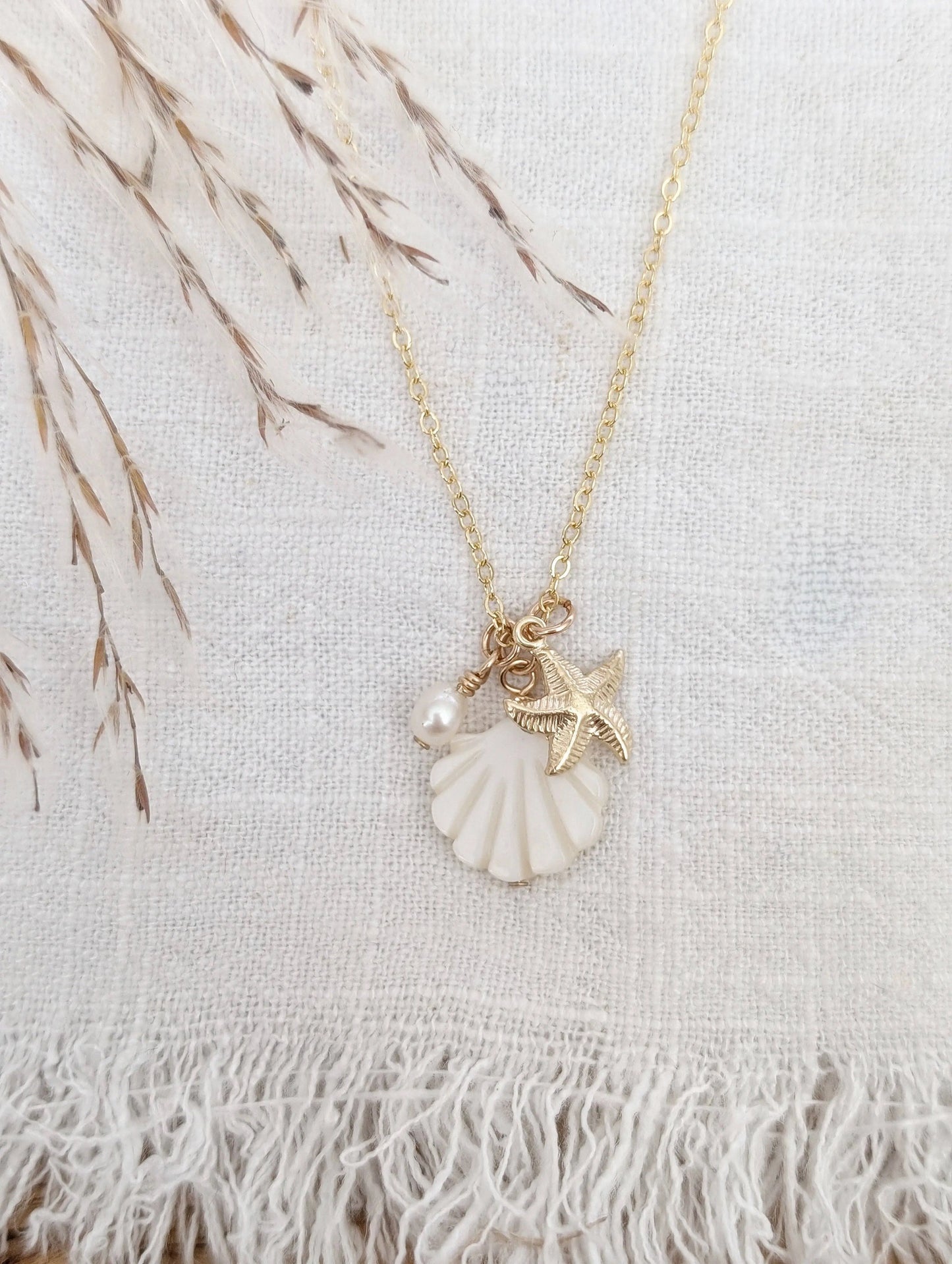 Beachcomber Charm Necklace From The Sea & Me