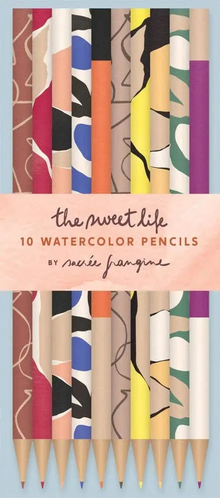Sweet Life: 10 Watercolor Pencils Chronicle Books