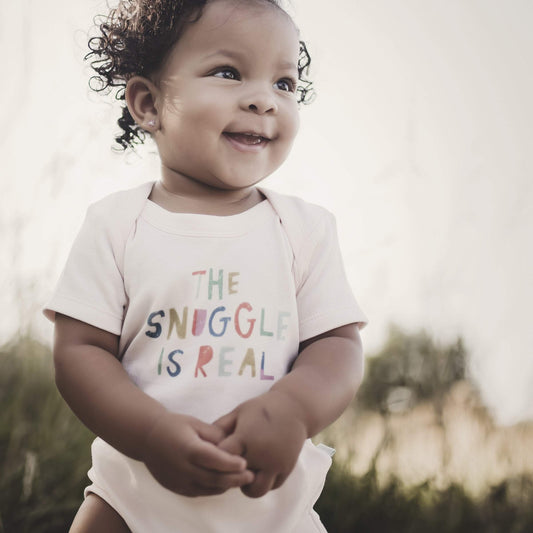 Snuggle Baby orgnaic graphic bodysuit | snuggle
