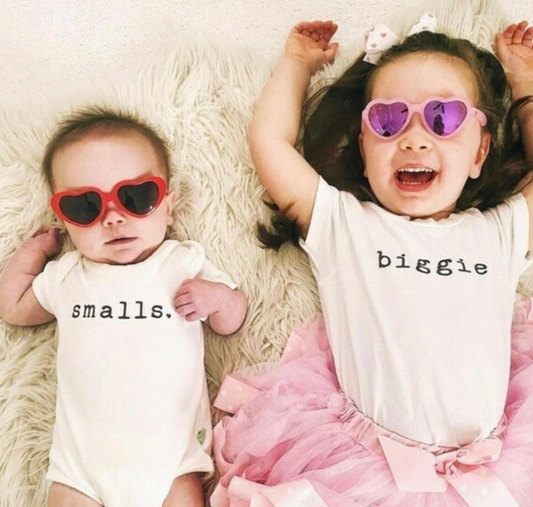 Smalls Baby graphic organic bodysuit