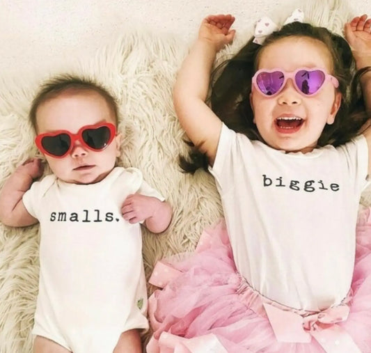 Smalls Baby graphic organic bodysuit Finn + Emma