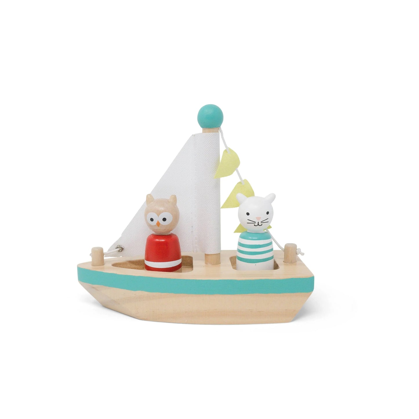 Boats & Buddies Bath Toy - Owl & Pussycat Jack Rabbit Creations
