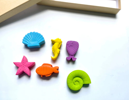 Mermaid Crayons Gift Box KagesKrayons