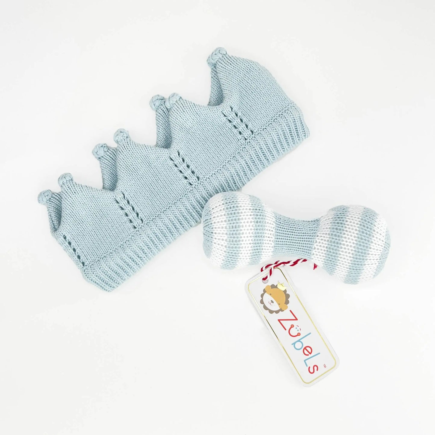 Crown Knit Hat - Blue Petit Ami & Zubels