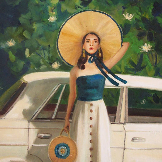 Mulholland Drive Art Print-11"x14" framed