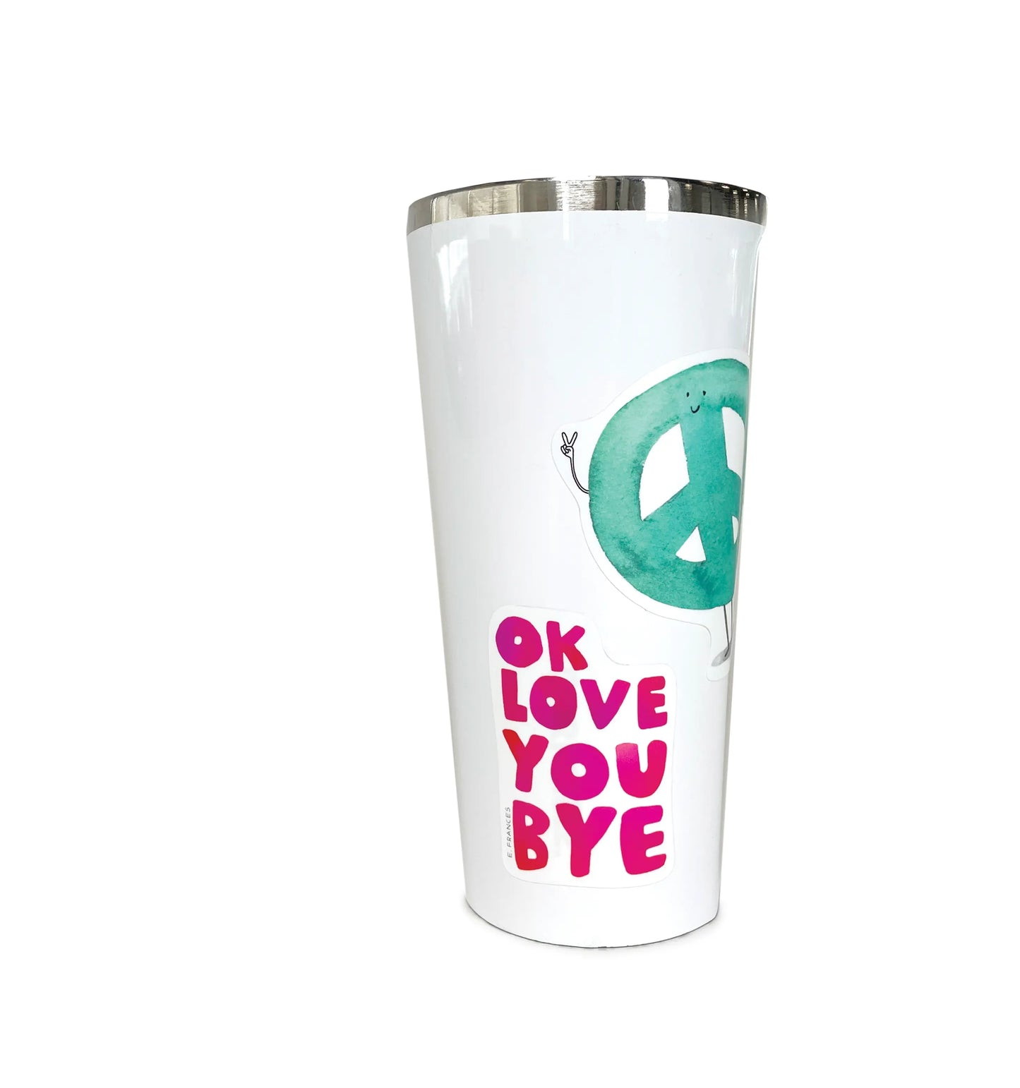 OkLoveYouBye Sticker E. Frances Paper