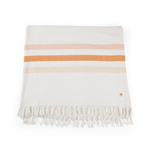 Beach State Oceanside Beach Blanket - Sunset Stripe