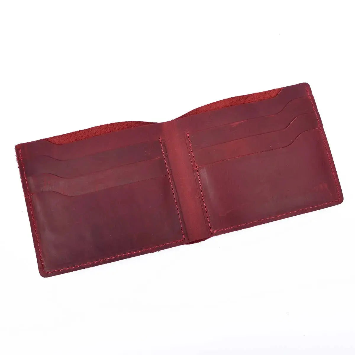 Leather Wallet, Bifold Wallet, Handmade Wallet for Men American Leather Goods