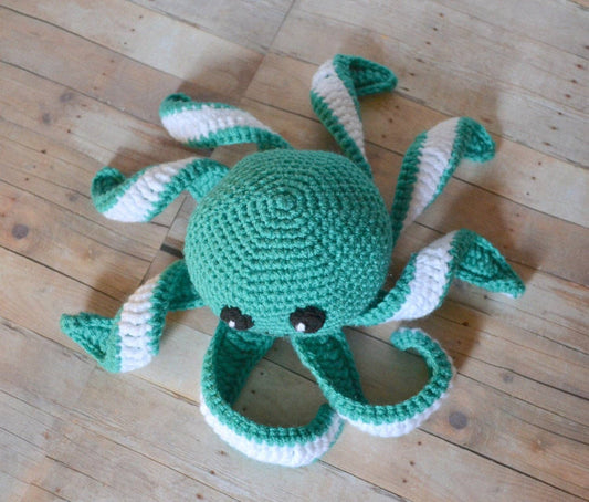 Aqua Octopus Plush
