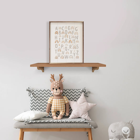 Boho Watercolor Alphabet By Allure Art Kendrick Home