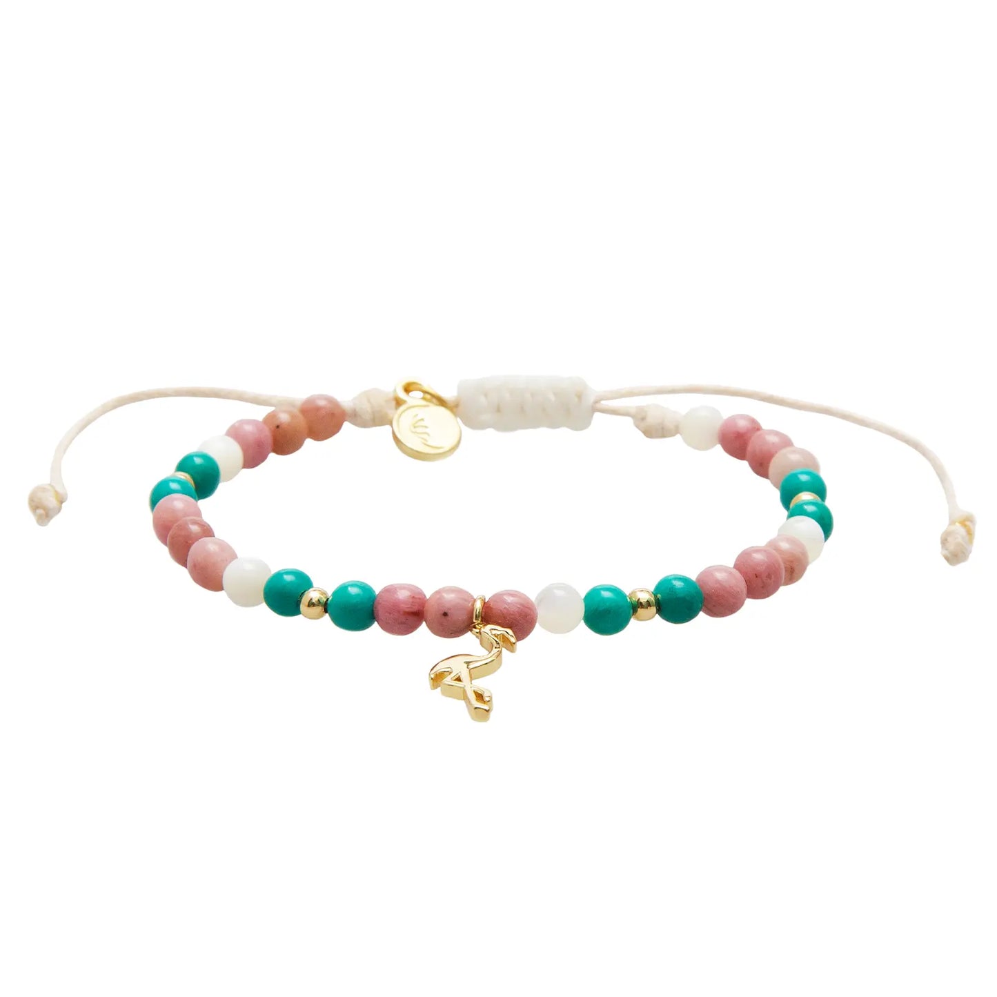 Paradise Found Florida Charm Bracelet Lotus and Luna