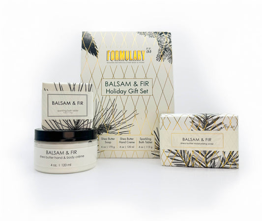 Balsam & Fir Christmas Gift Set Formulary 55