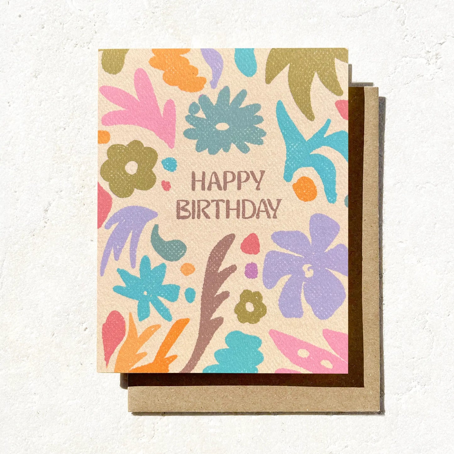 Floral Happy Birthday Card | Spring Card | Card For Women Daydream Prints