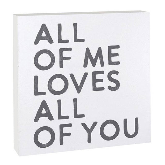 All of Me Loves All of You