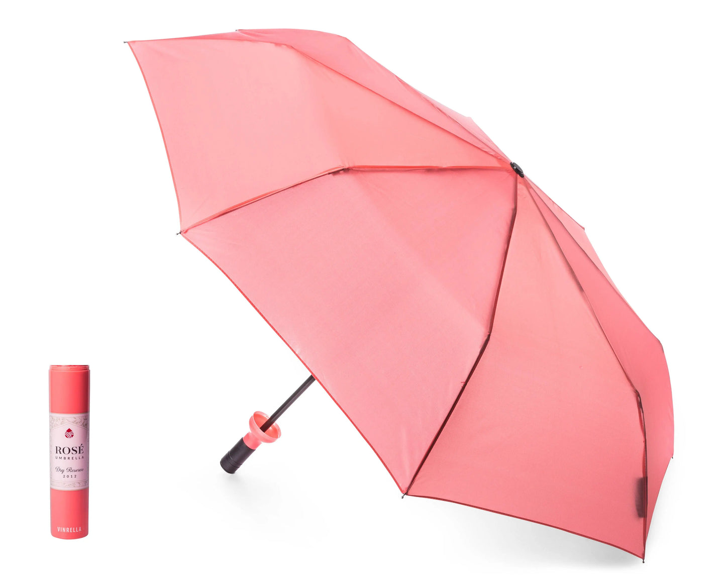 Rosé Wine Bottle Umbrella Vinrella