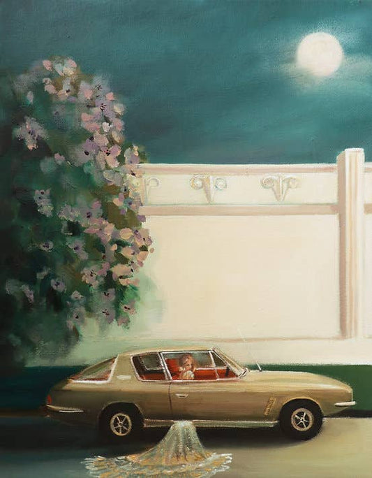 Brideshead. Fine Art Print. 11x14" framed