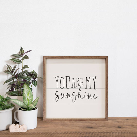 You Are My Sunshine White