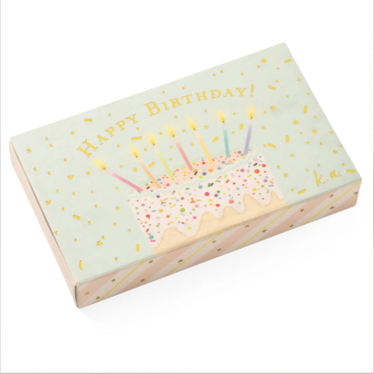 Happy Birthday Matchbox Karen Adams Designs