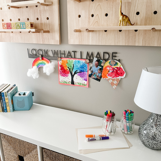 Look What I Made Magnetic Bar (sans serif font)