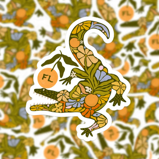 FL Gator - Vinyl Sticker The SoulShine Co.