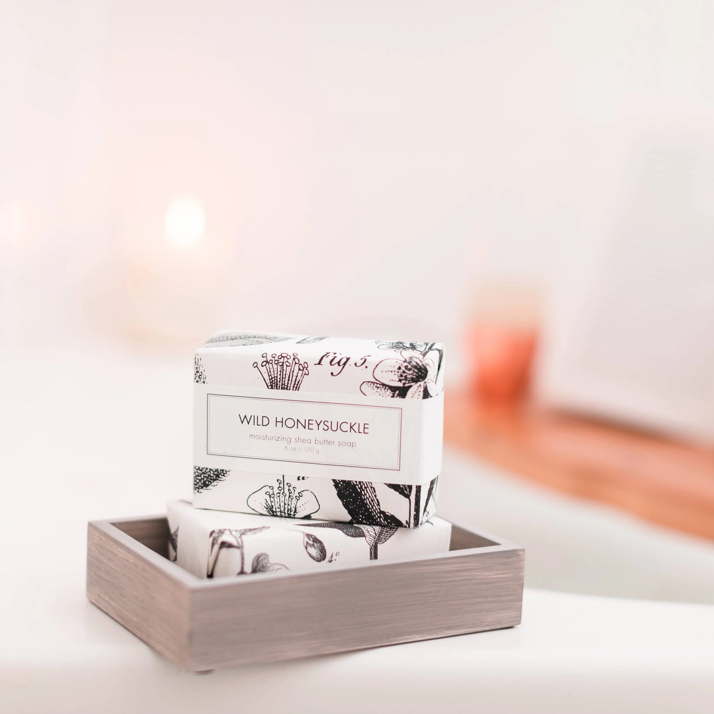 Wild Honeysuckle Shea Butter Soap - Bath Bar Formulary 55
