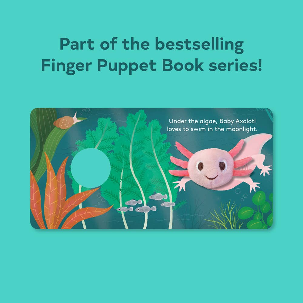 Baby Axolotl: Finger Puppet Book Chronicle Books