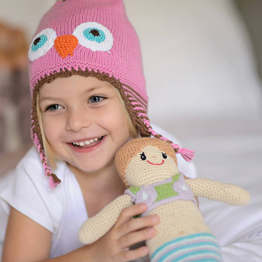 Handmade Mermaid Doll in Turquoise