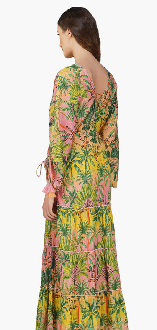 Endless Summer Printed Maxi Dress S M L America & Beyond