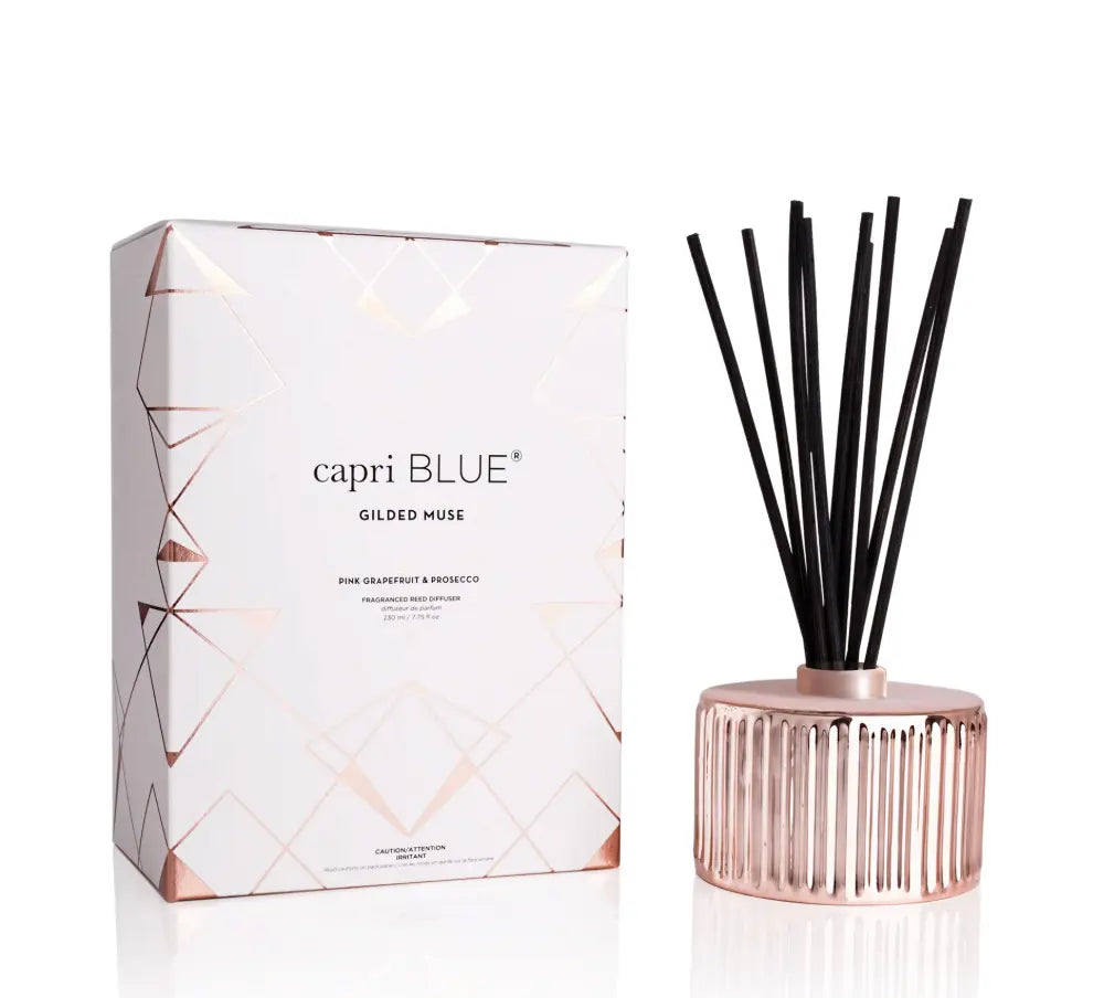 Pink Grapefruit & Prosecco Reed Diffuser CAPRI BLUE