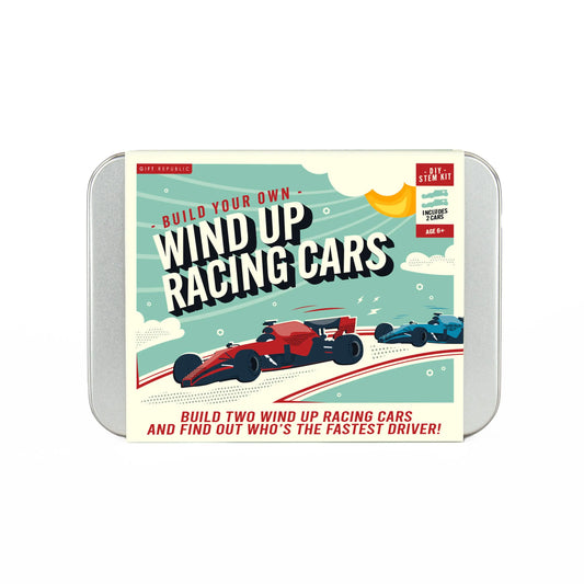 Build Your Own Wind Up Race Cars Gift Republic