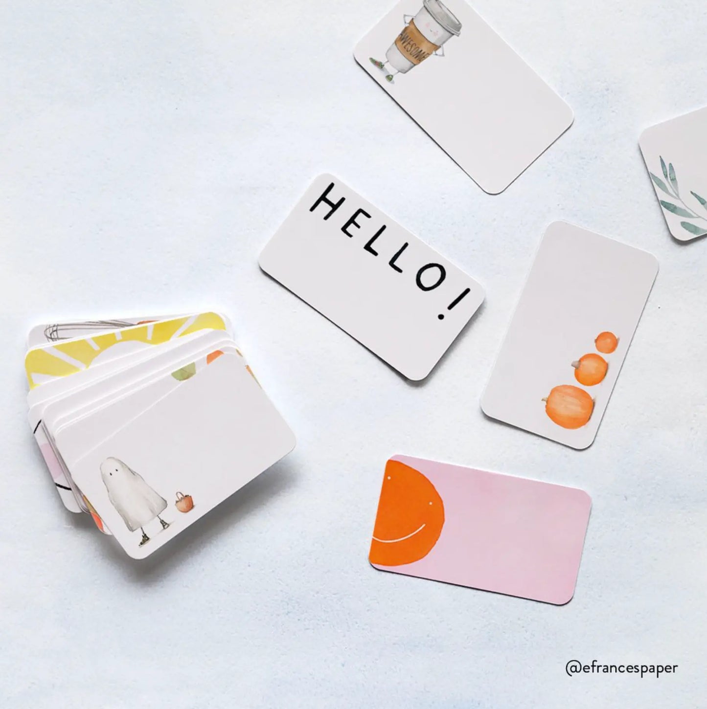 Okloveyoubye Little Note® E. Frances Paper