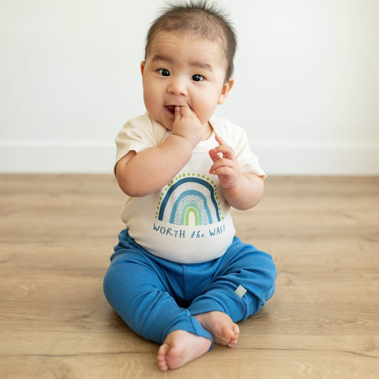 Graphic organic bodysuit | worth the wait Finn + Emma