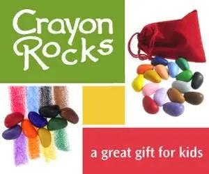Just Rocks in a Box - 32 Colors / 64 Crayons-2 of each color Crayon Rocks