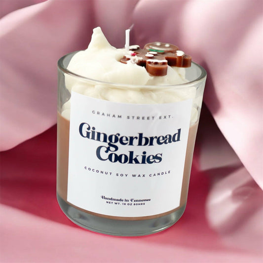 Gingerbread Dessert Candle