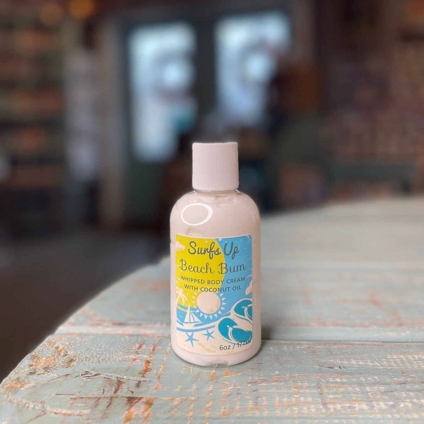Beach Bum Lotion Surfs Up Candle