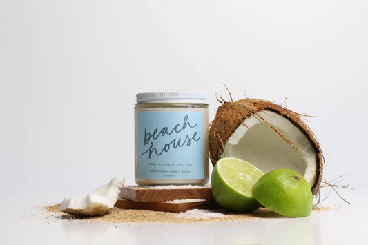 Beach House - 8oz Soy Candle Poured Goods