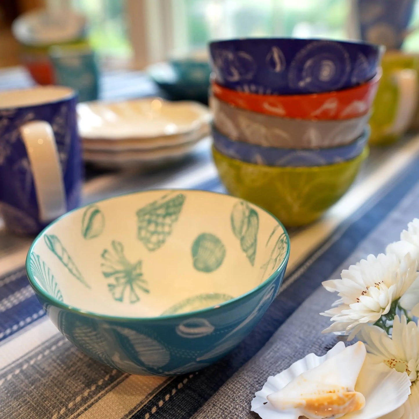 Bowl Seaside All Purpose 4.75in 6 asst Certified International