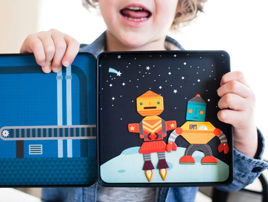 Robot Remix Magnetic Play Set Chronicle Books