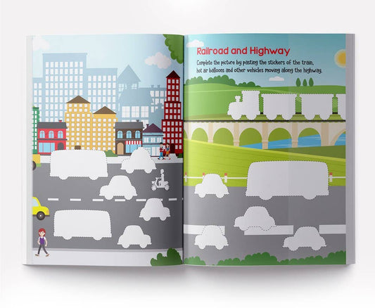 My First Transport Sticker Book