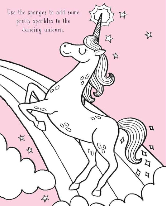 Sponge Art Unicorns and Magical Creatures by IglooBooks