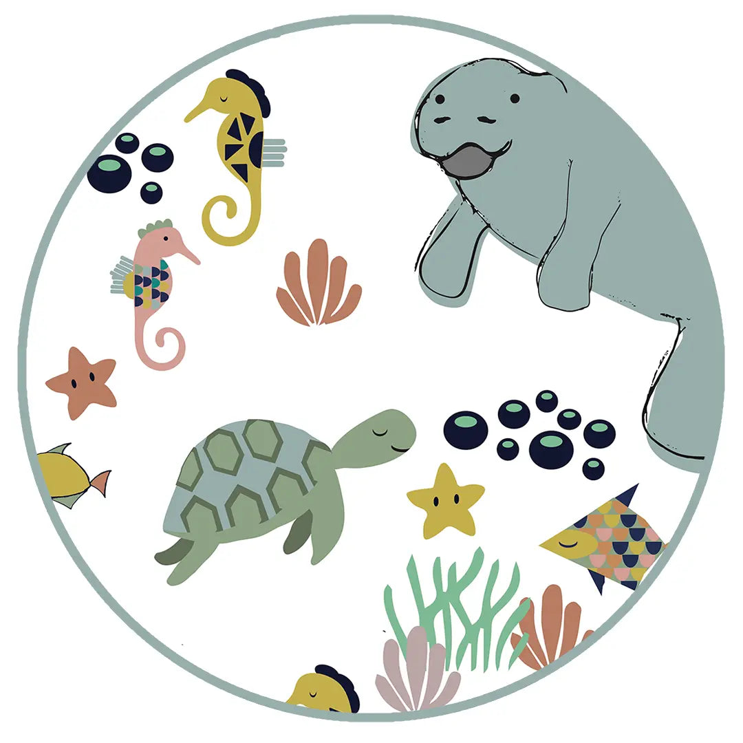 Manatee Stuffed Animal Coastal Plush Toy Emerson and Friends
